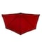 Nature Spring Nature Spring 9-ft Half Round Patio Umbrella - Red 890122HQZ - alternate 3